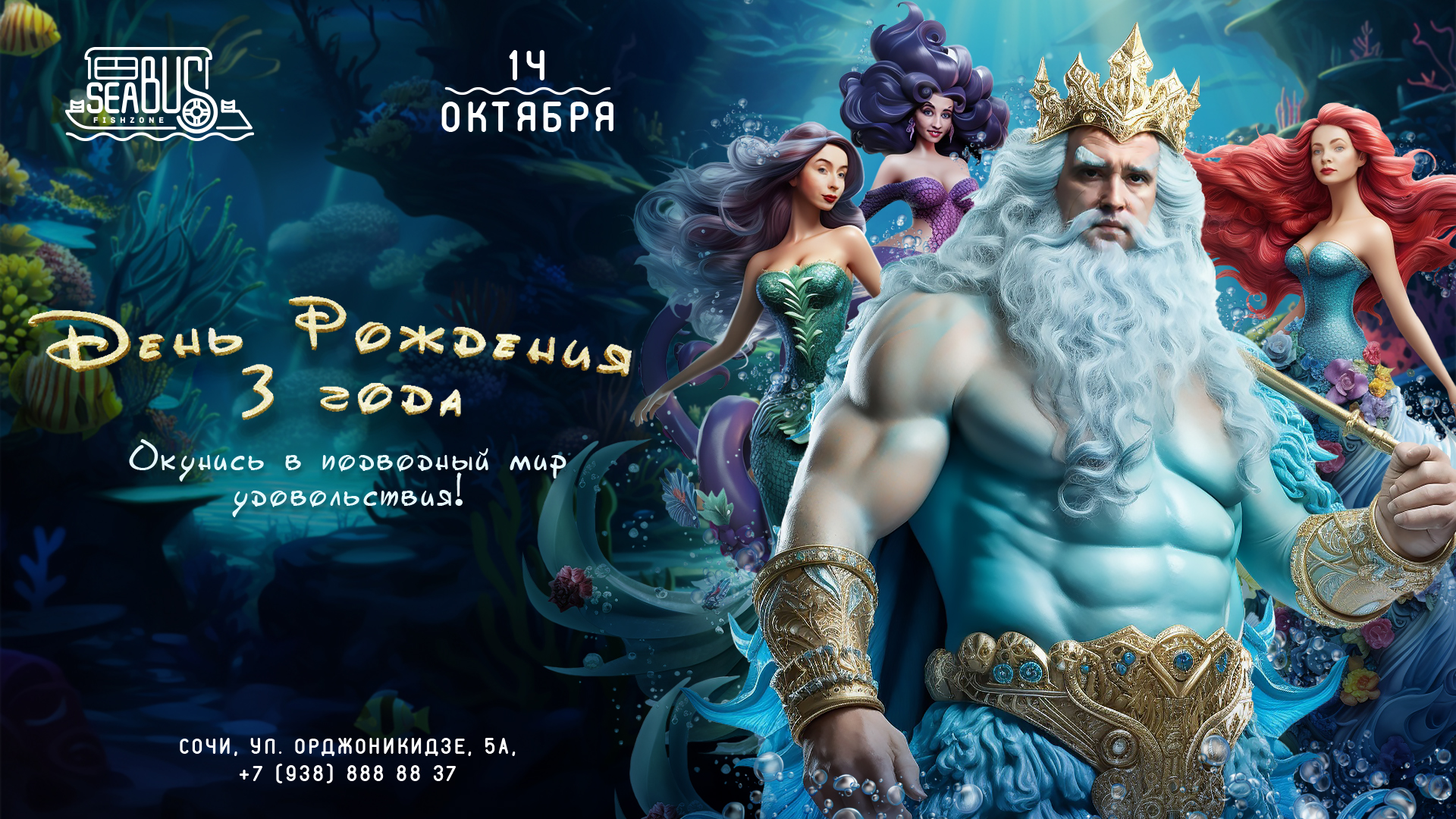 Sea Bus: день рождения ресторана
