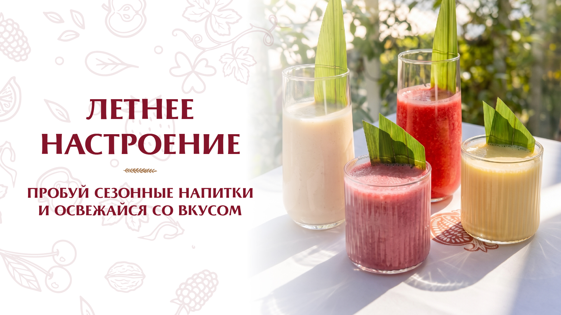 Летнее настроение в «Хмели Сунели»